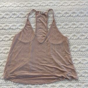 Free People Tan Tank Top